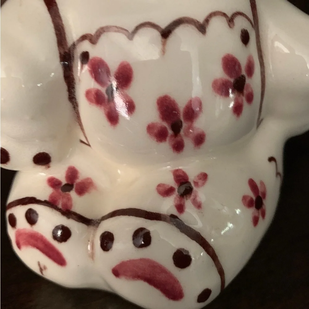 Vintage porcelain Elephant‎ planter